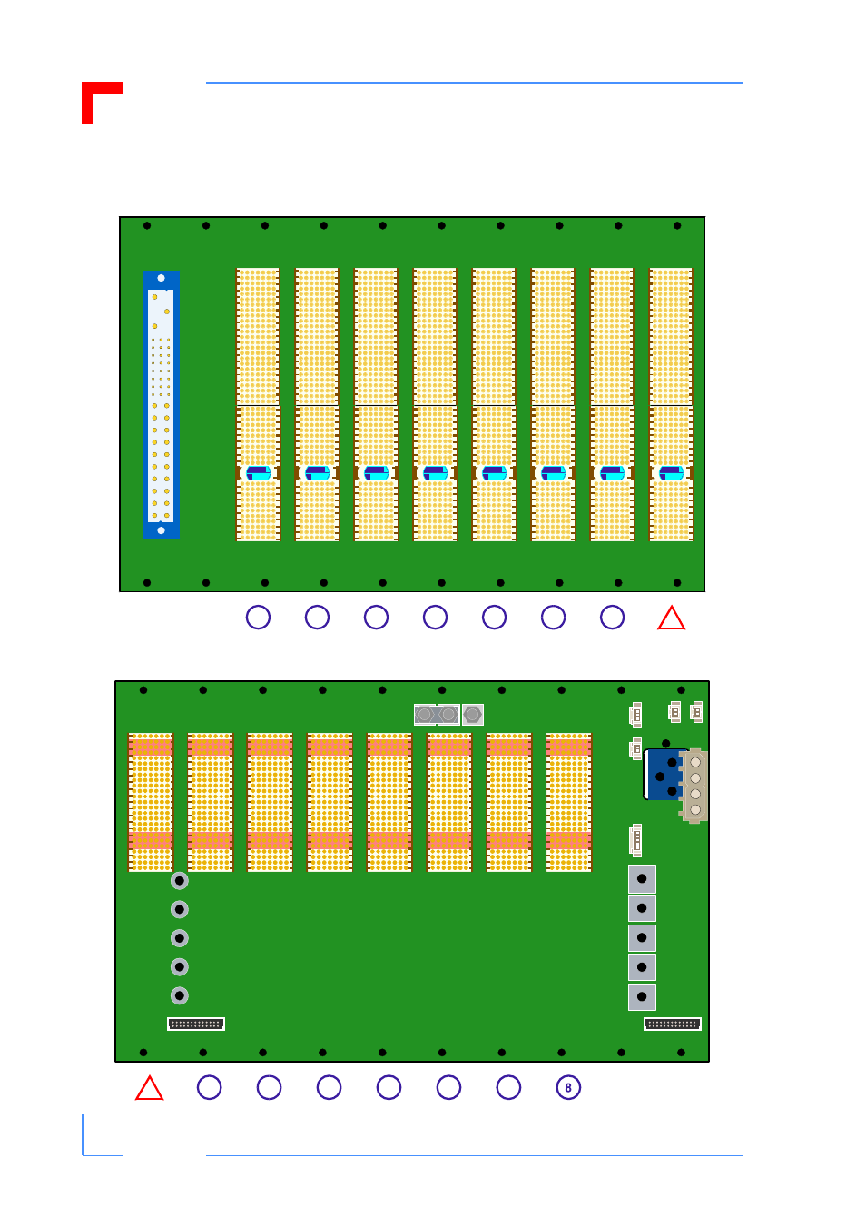Board layout | Kontron CP3-BP8-P47-RIO User Manual | Page 4 / 12