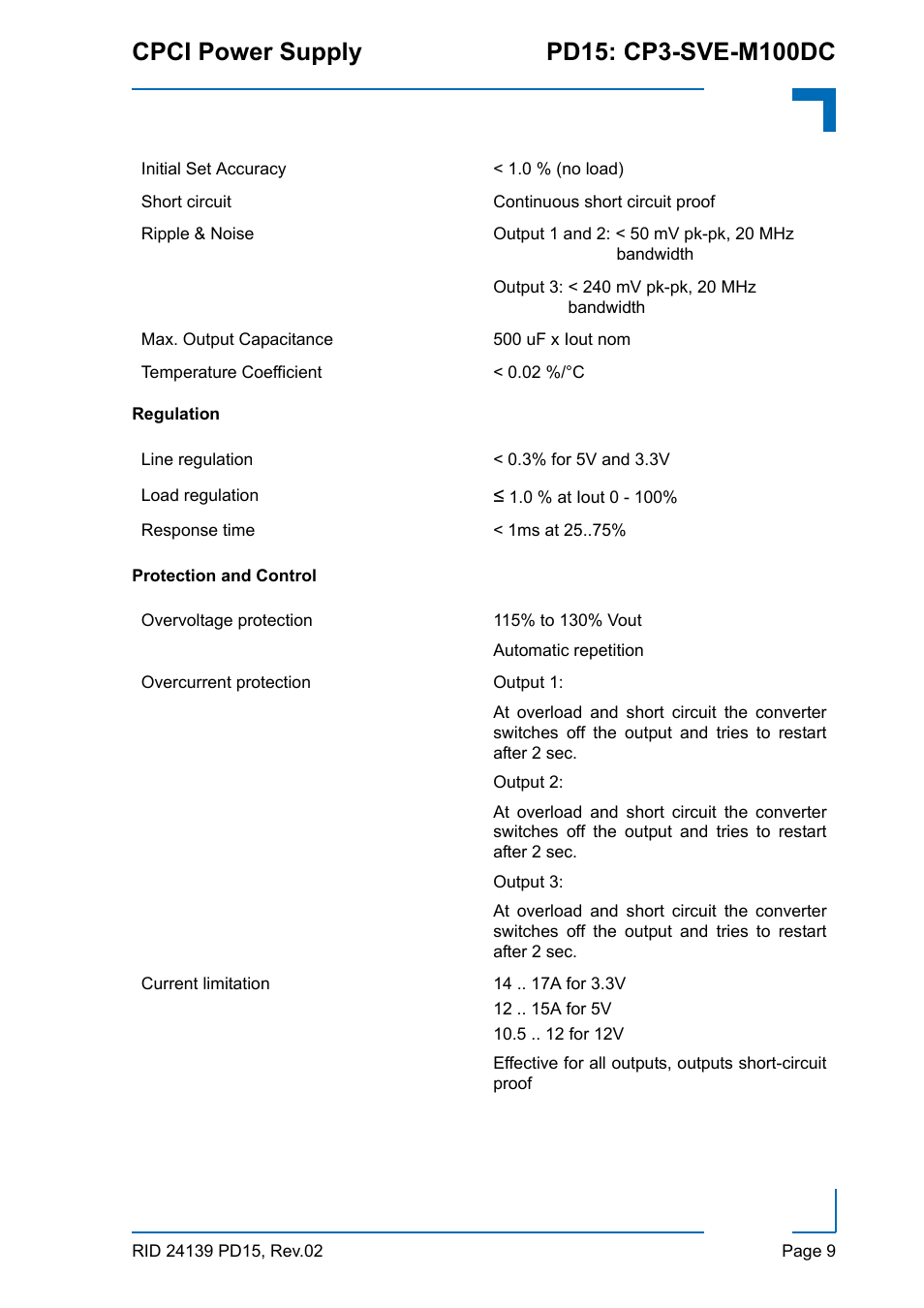 Kontron CP3-SVE-M100DC User Manual | Page 9 / 12