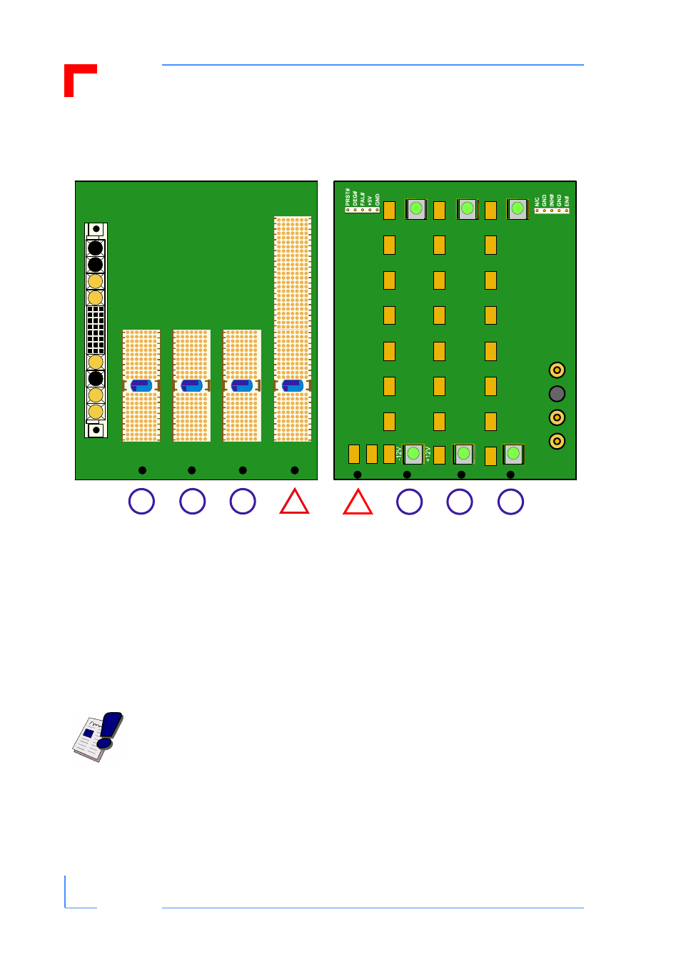 Board layout, Signalling environment, 1 v(i/o) setting | Pd02: cp3-bp4-m cpci backplane | Kontron CP3-BP4-M User Manual | Page 4 / 8