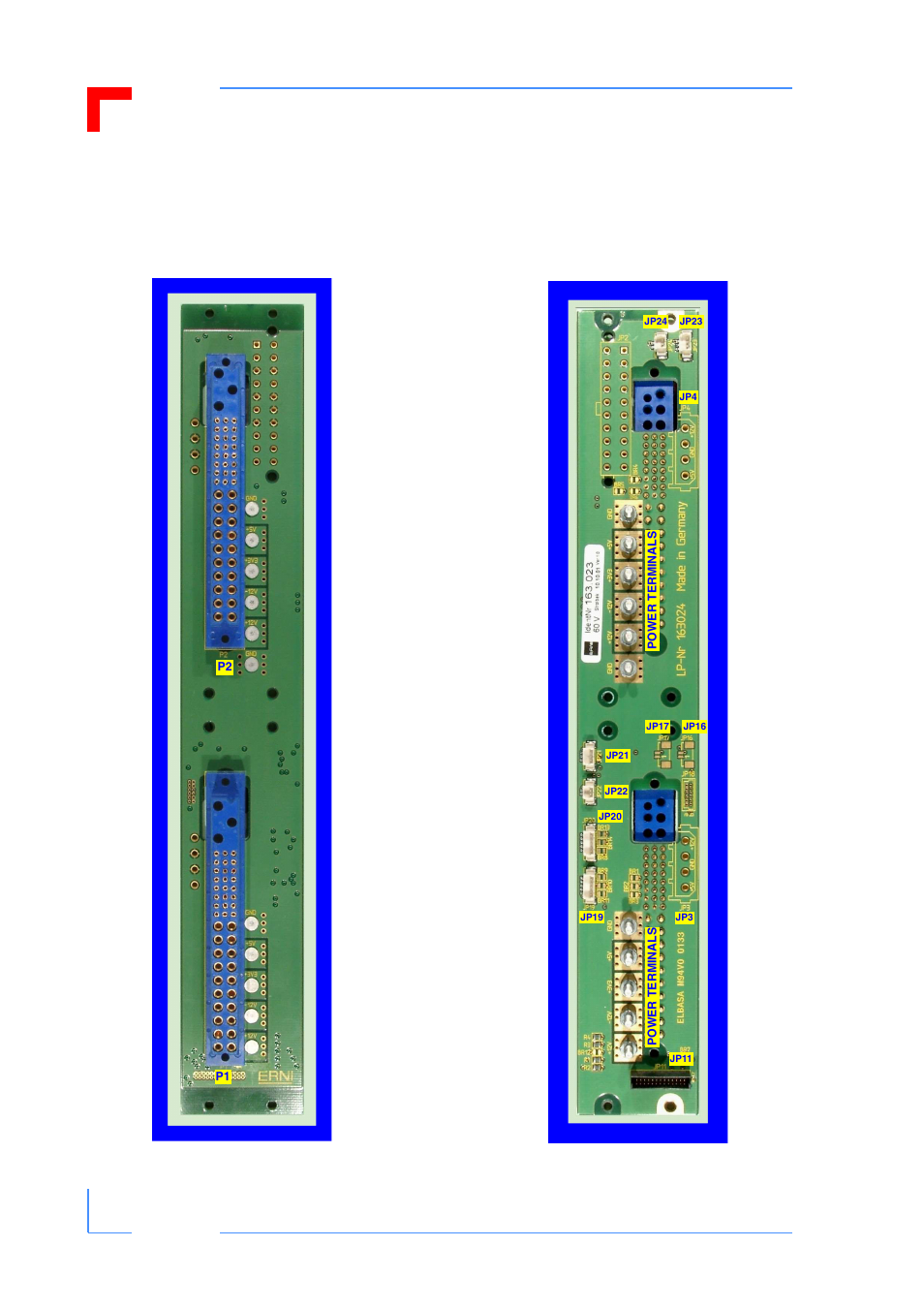 Board layout | Kontron CP-ADAP-P47-PB (6U) User Manual | Page 4 / 10