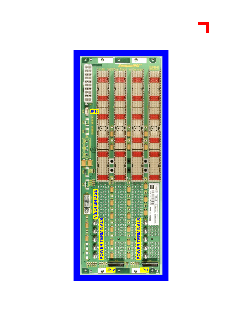 Cpci backplane pd18: cp6-bp4-pb-rio | Kontron CP6-BP4-PB-RIO User Manual | Page 5 / 10