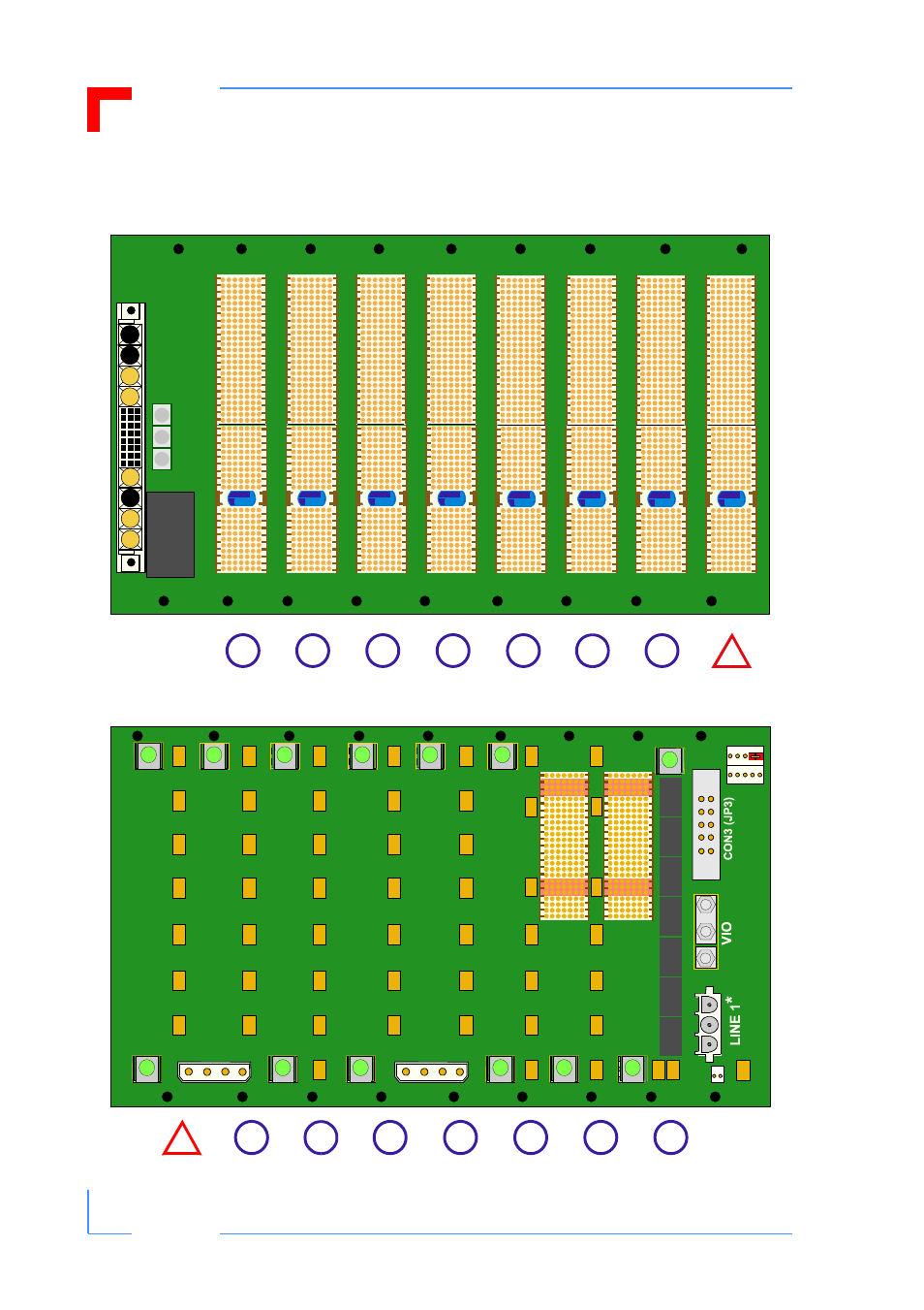 Board layout, Pd04: cp3-bp8-m cpci backplane | Kontron CP3-BP8-M User Manual | Page 4 / 10