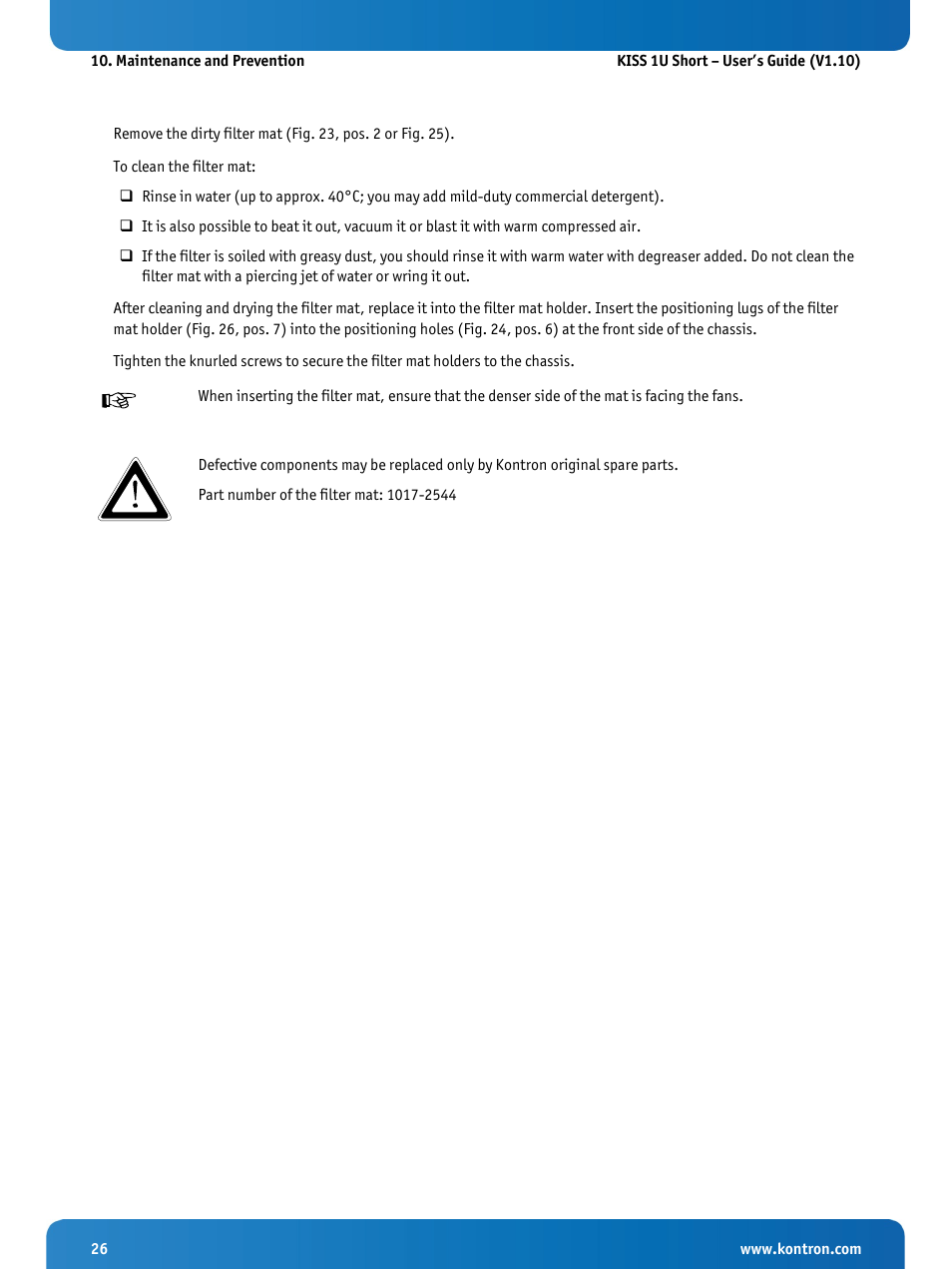 Kontron KISS 1U Short KTQM77 Users Guide User Manual | Page 28 / 37