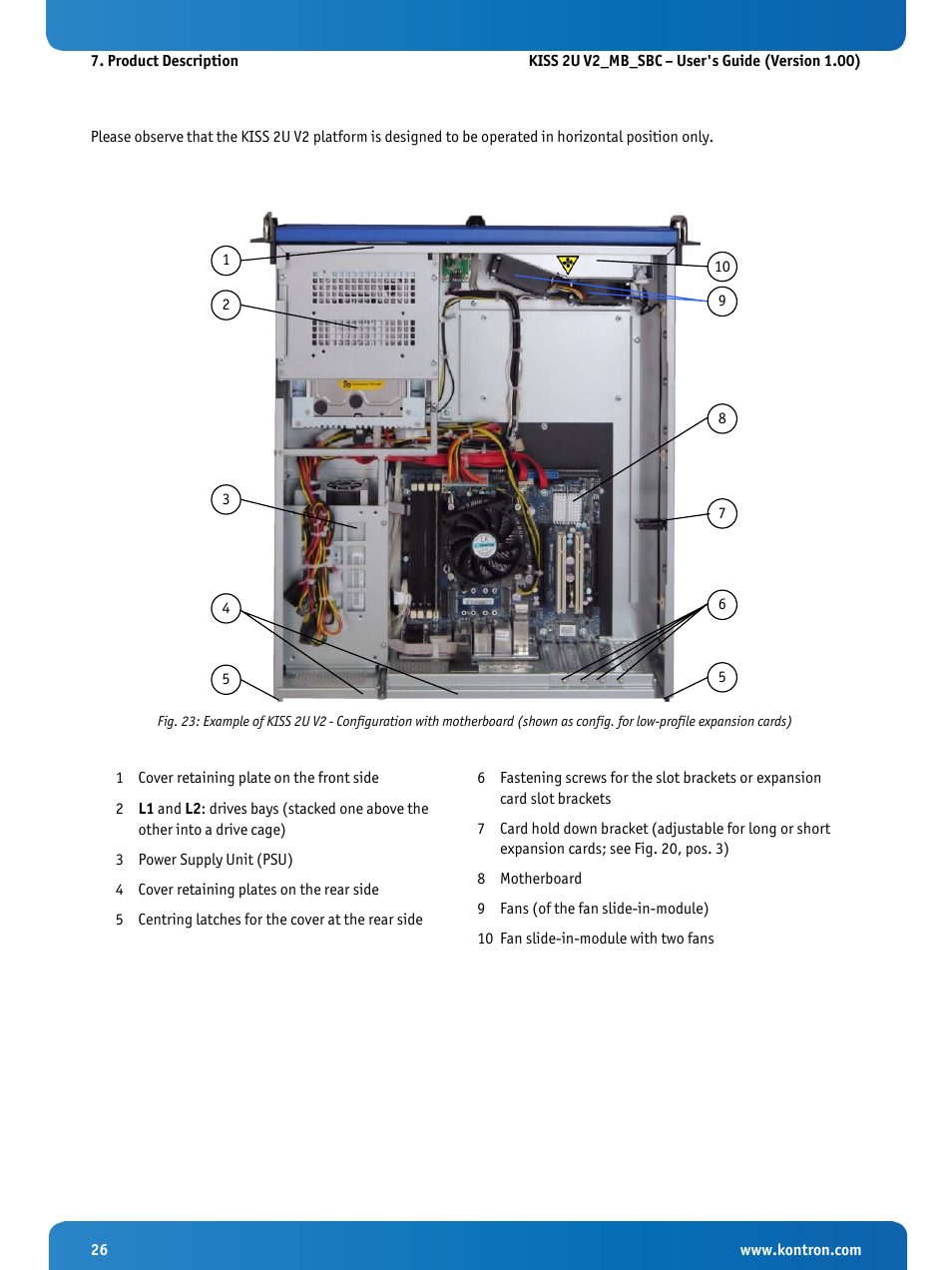 Kontron KISS 2U KTQ87 User Manual | Page 28 / 49