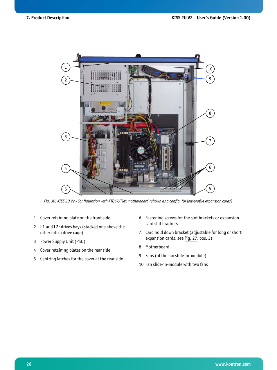 Kontron KISS 2U X9SCM Low profile User Manual | Page 28 / 50
