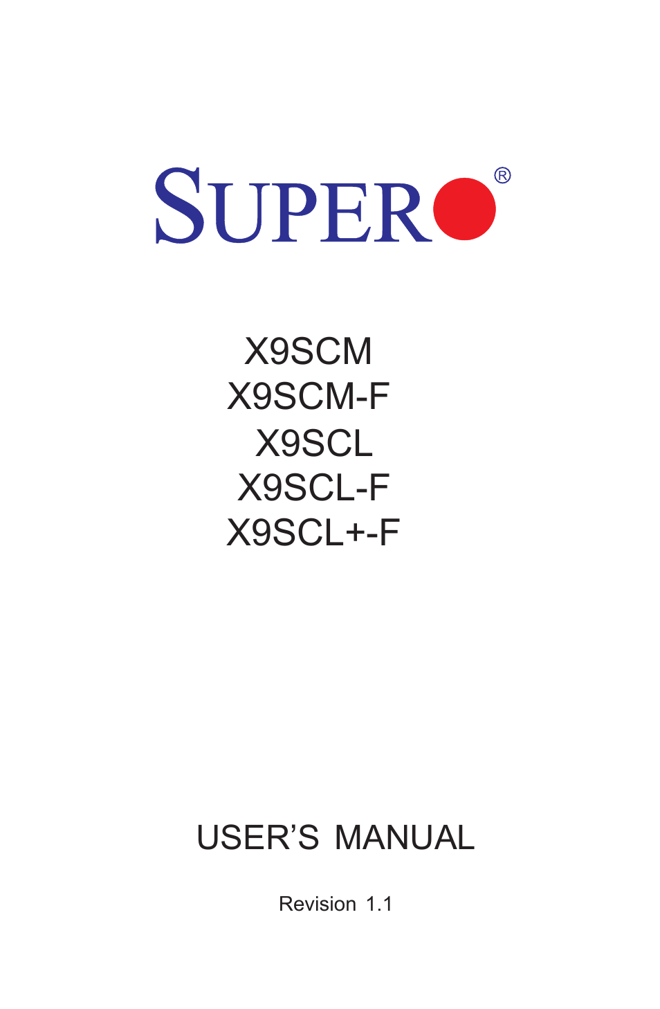 Kontron X9SCL+-F User Manual | 105 pages