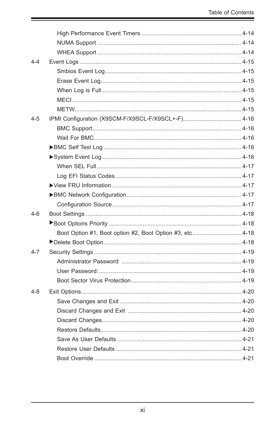 Kontron X9SCL+-F User Manual | Page 11 / 105