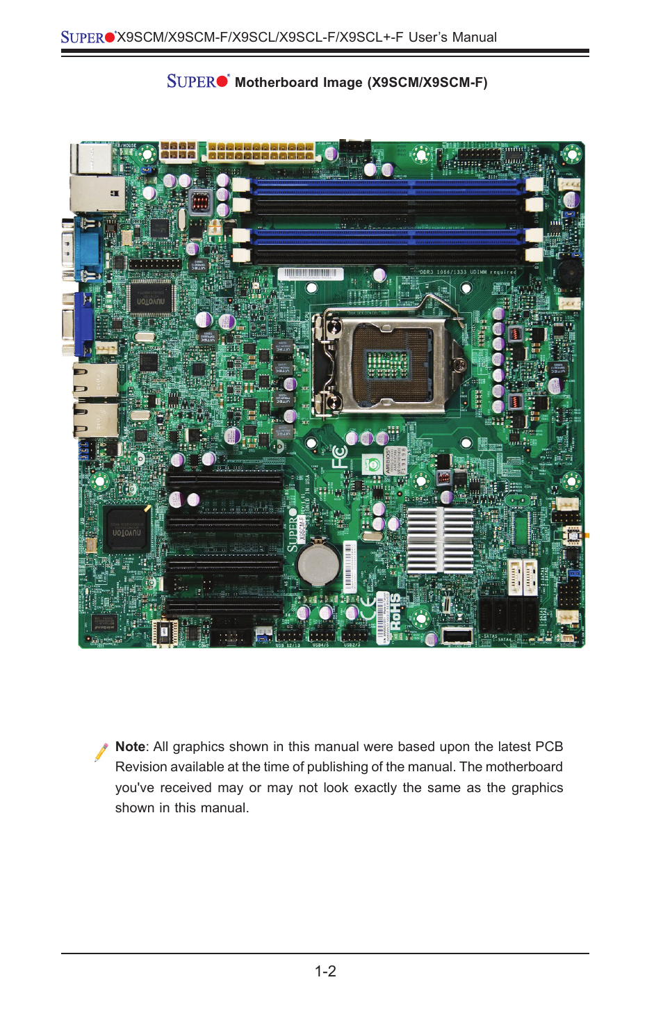 Kontron X9SCL+-F User Manual | Page 14 / 105