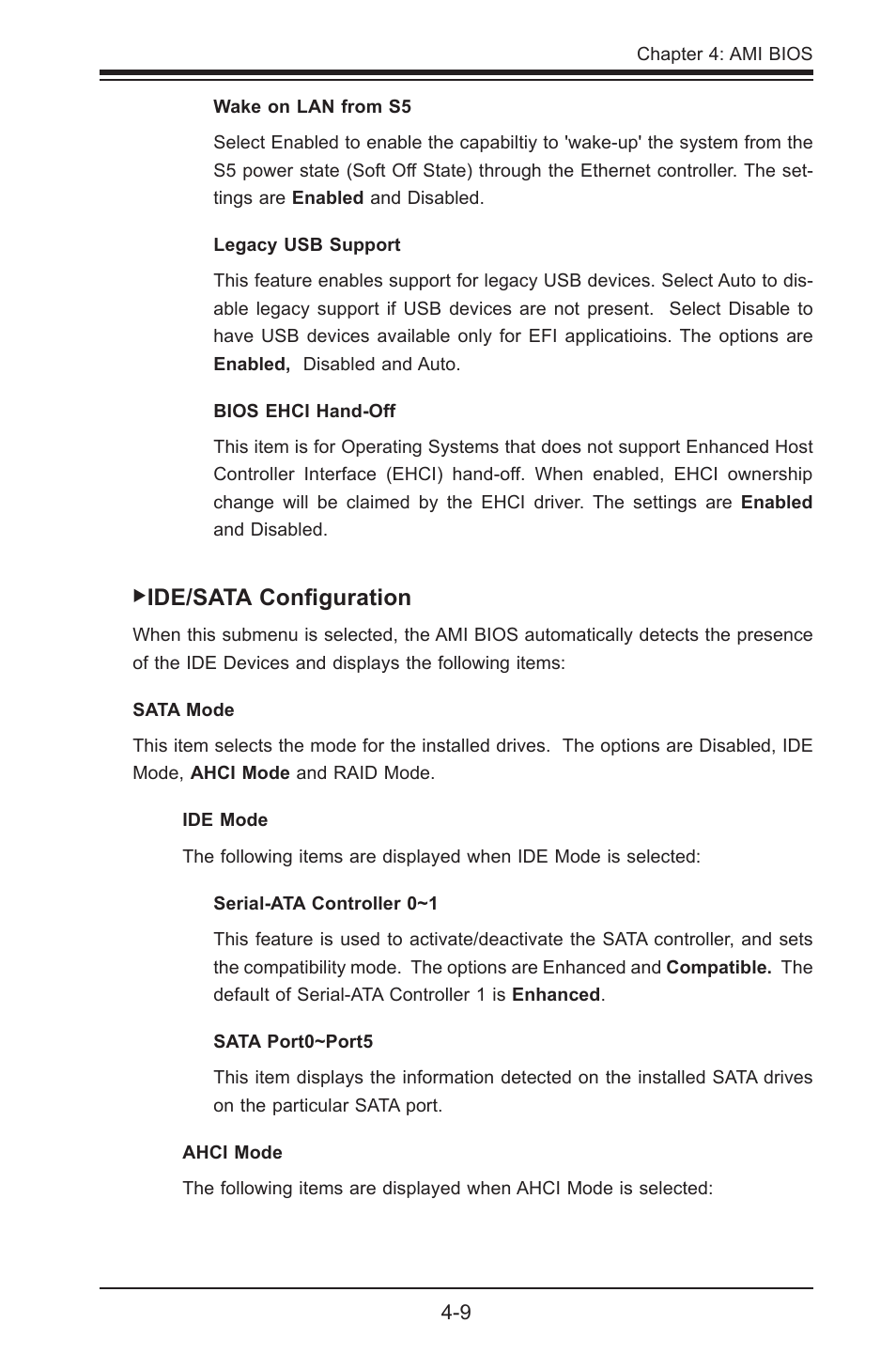 Ide/sata configuration | Kontron X9SCL+-F User Manual | Page 81 / 105