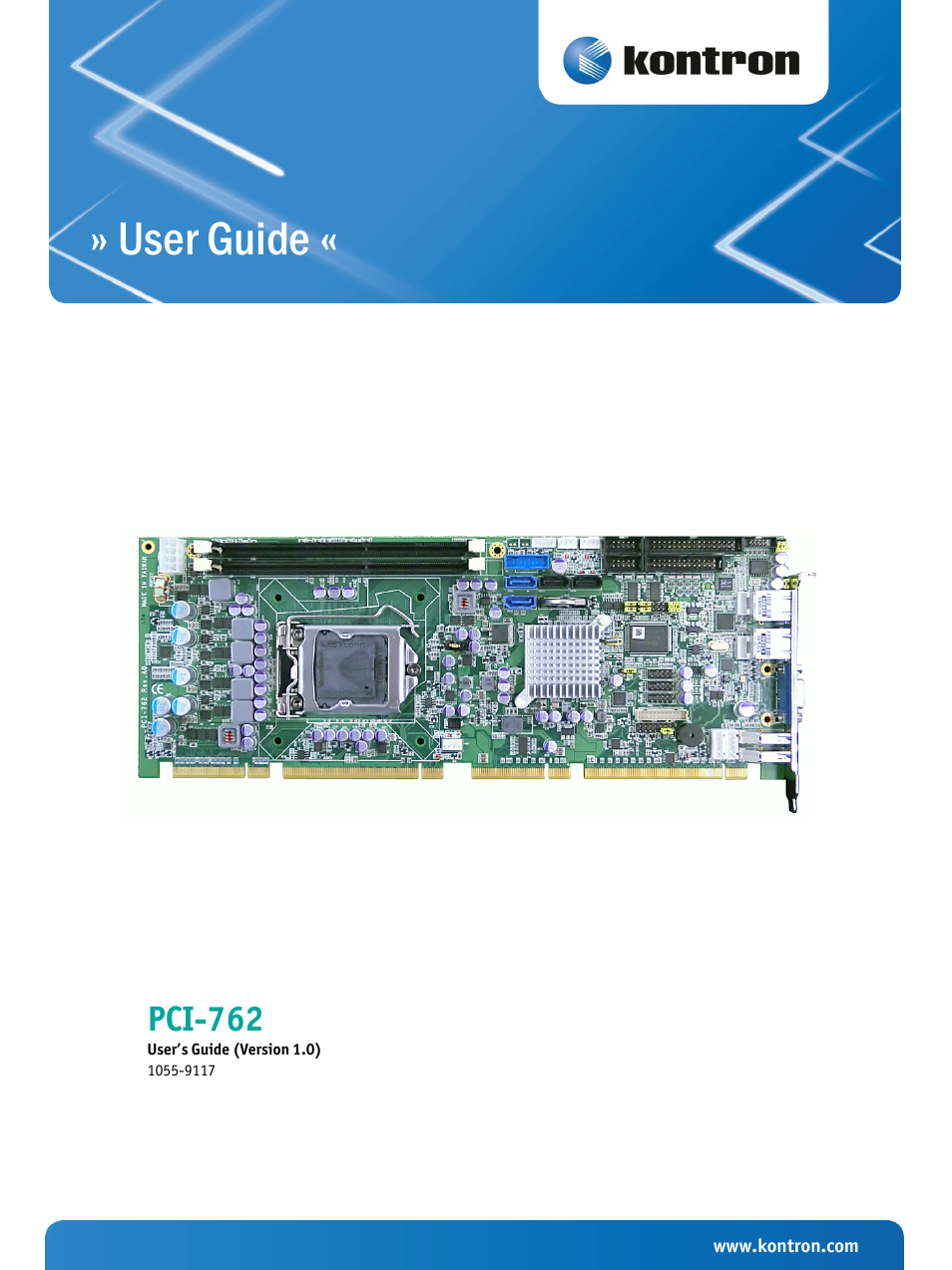 Kontron KISS 2U PCI 762 User Manual | 84 pages