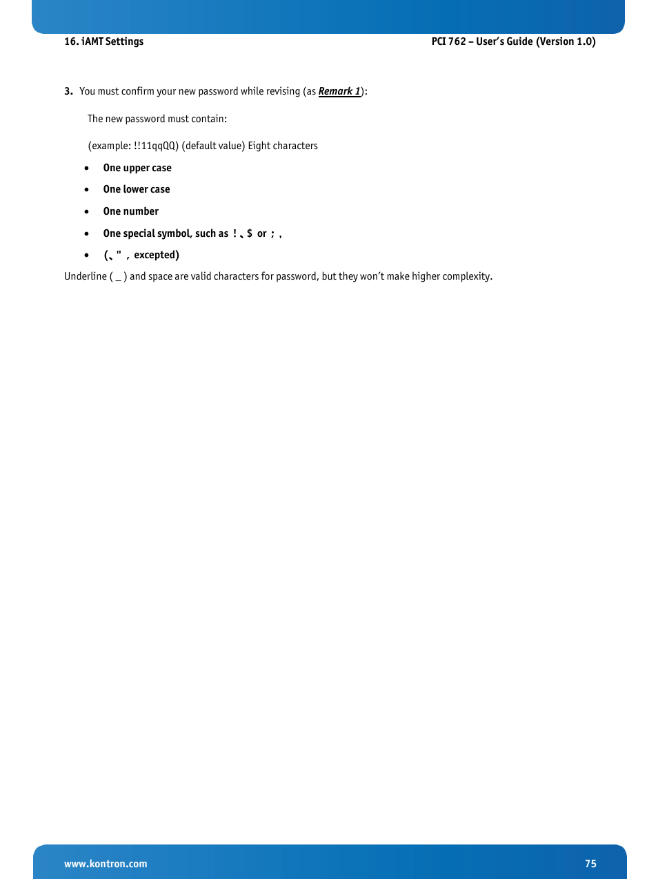 Kontron KISS 2U PCI 762 User Manual | Page 77 / 84