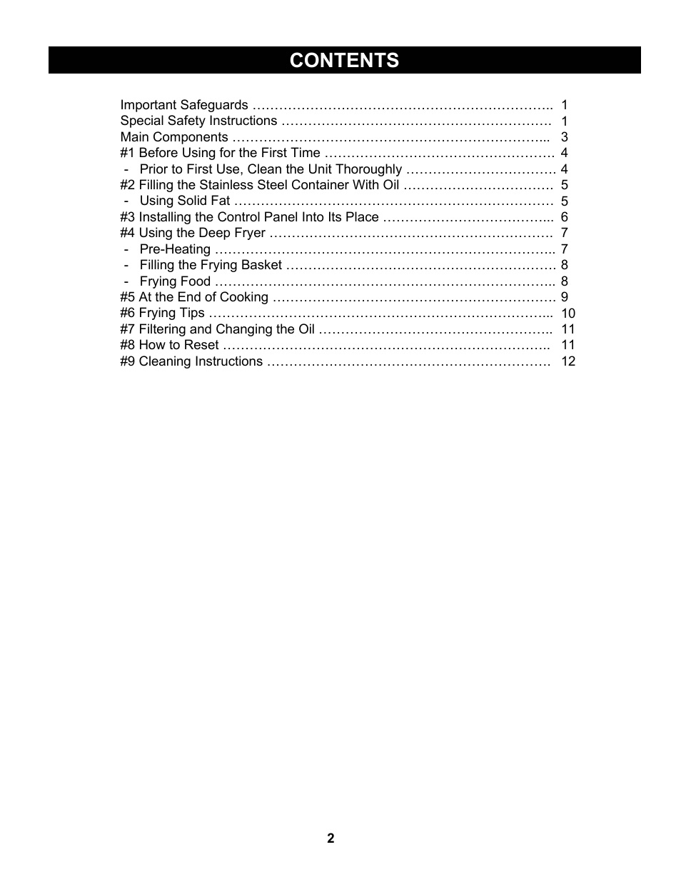 Bravetti PLATINUM PRO EP65 User Manual | Page 3 / 14