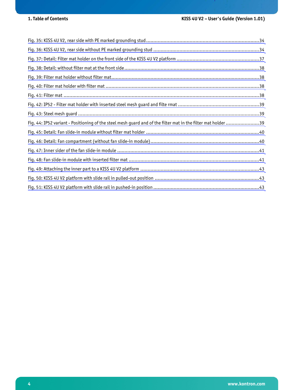 Kontron KISS 4U X9SCAF User Manual | Page 5 / 51