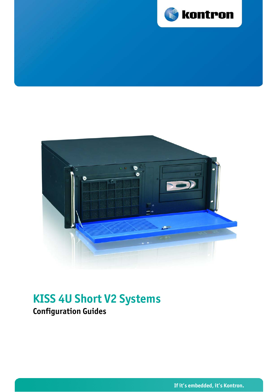 Kontron KISS 4U Short V2 Systems User Manual | 4 pages