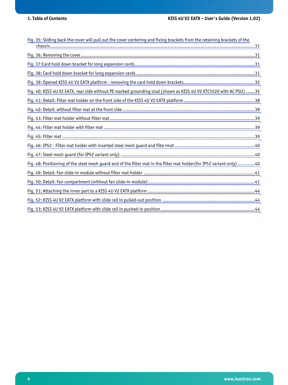 Kontron KISS 4U X9DR3 User Manual | Page 6 / 52