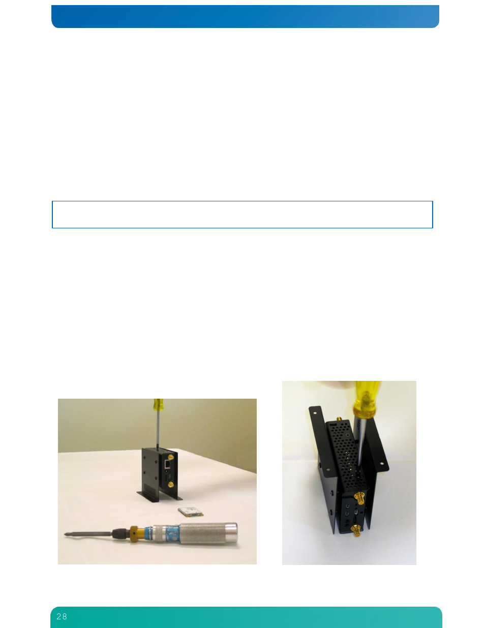 4 3g installation overview & safety information, 5 removing the chassis cover | Kontron M2M Smart Services Developer Kit User Manual User Manual | Page 28 / 49