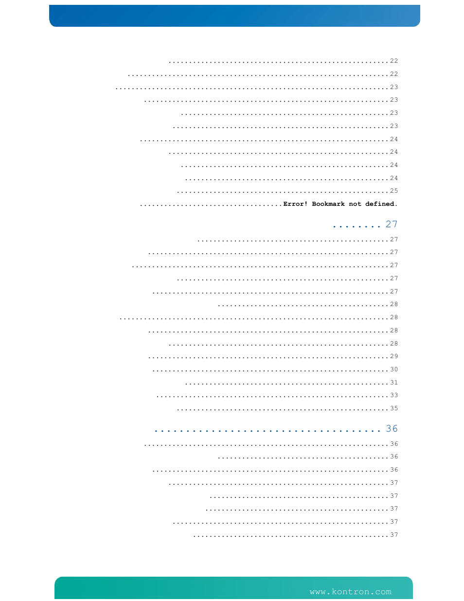 Troubleshooting | Kontron M2M Smart Services Developer Kit User Manual User Manual | Page 3 / 49