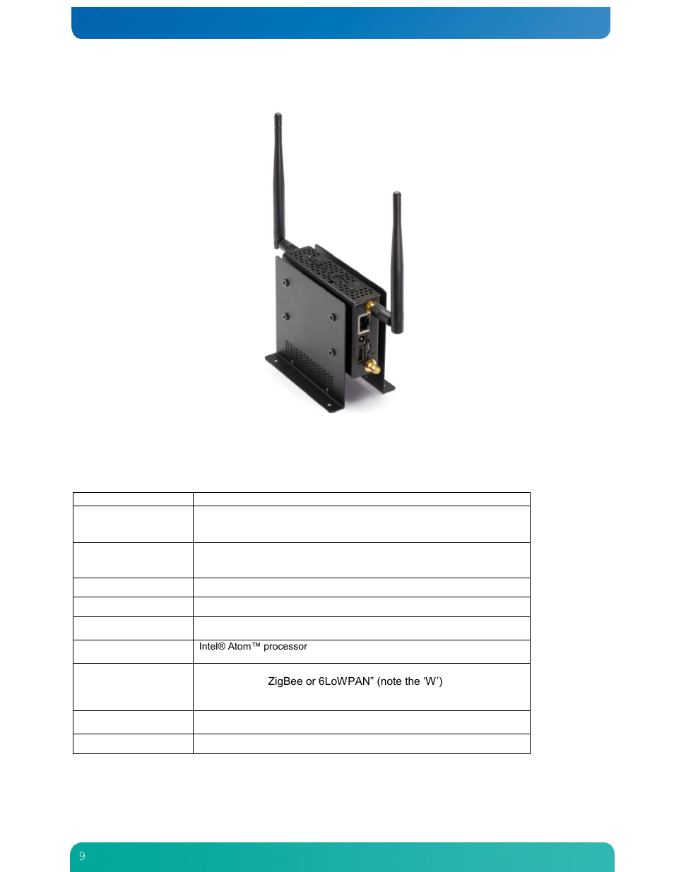 Kontron M2M Smart Services Developer Kit User Manual User Manual | Page 9 / 49