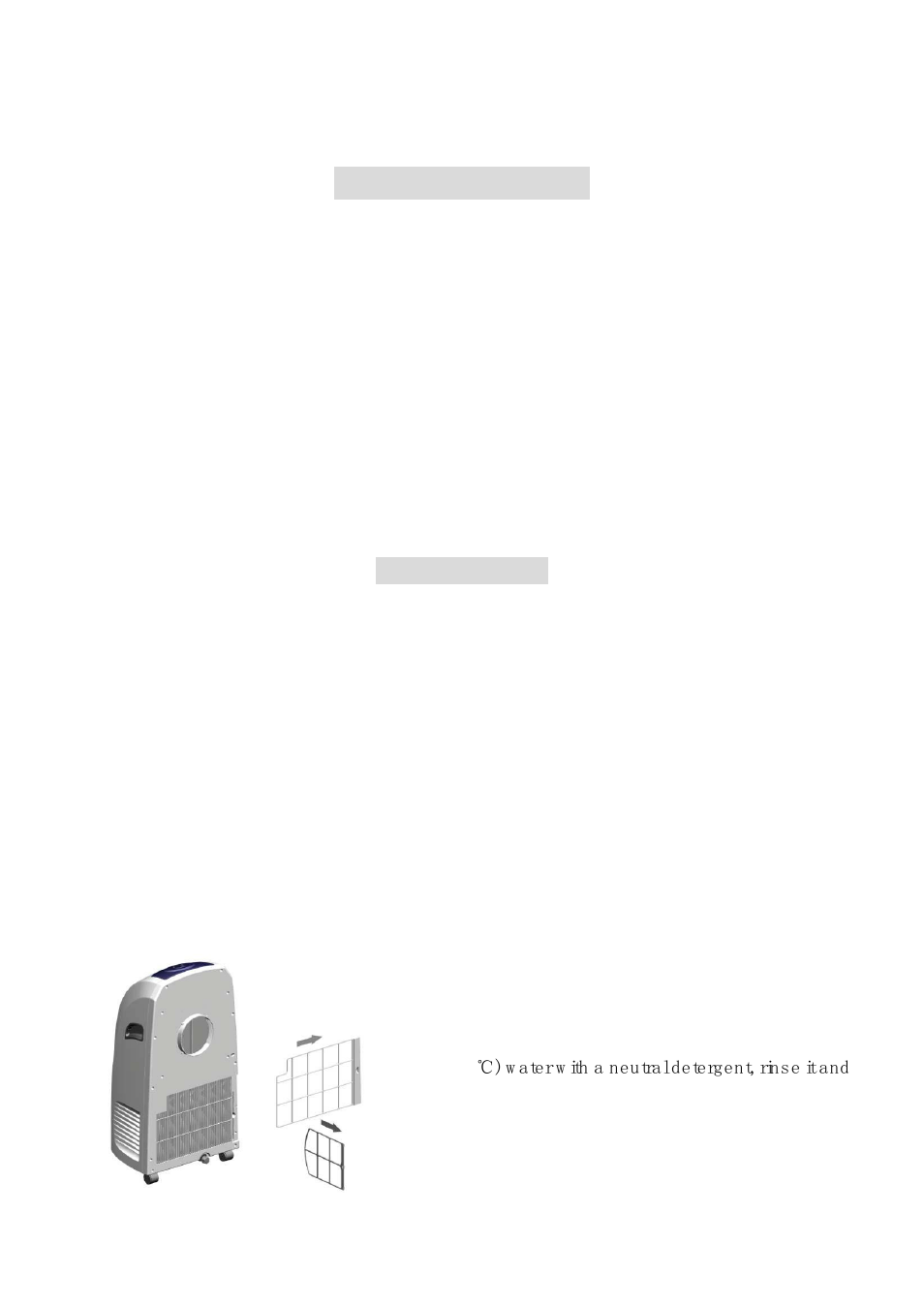Water drainage, Maintenance | Brada Appliances YPL3-08C User Manual | Page 13 / 14