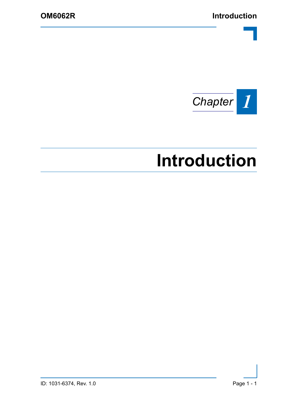 Introduction | Kontron OM6062 User Manual | Page 15 / 46