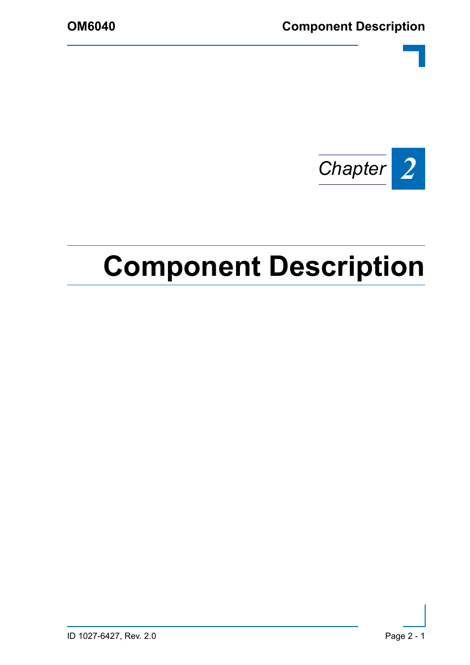 Component description | Kontron OM6040 Compact User Manual | Page 23 / 38