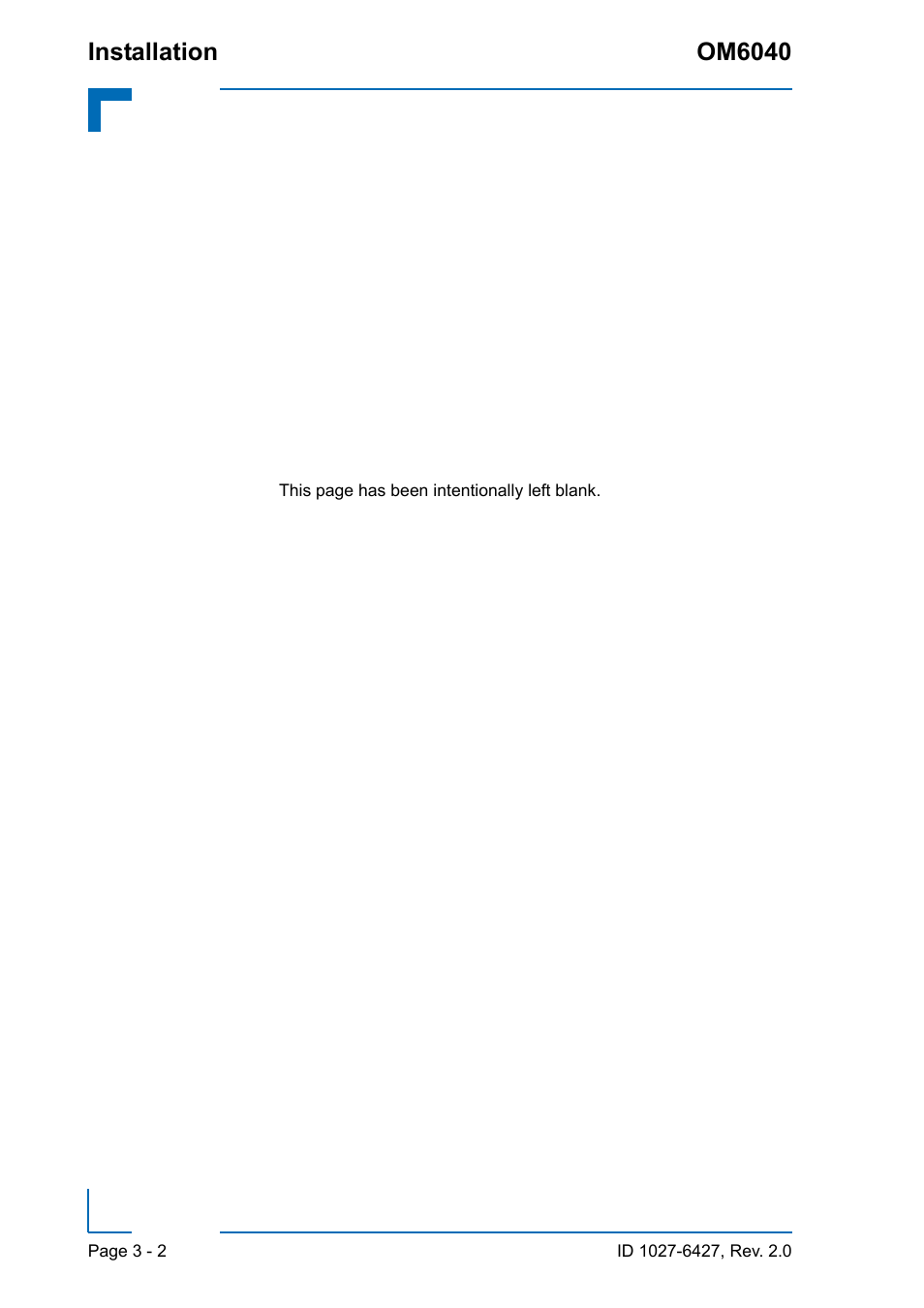 Installation om6040 | Kontron OM6040 Compact User Manual | Page 34 / 38