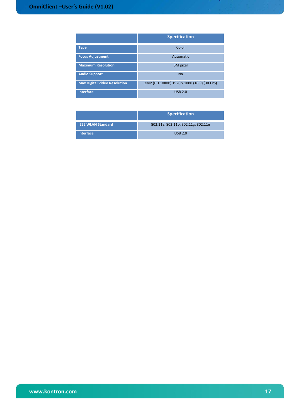 Omniclient compter base | Kontron OmniClient User Manual | Page 18 / 54