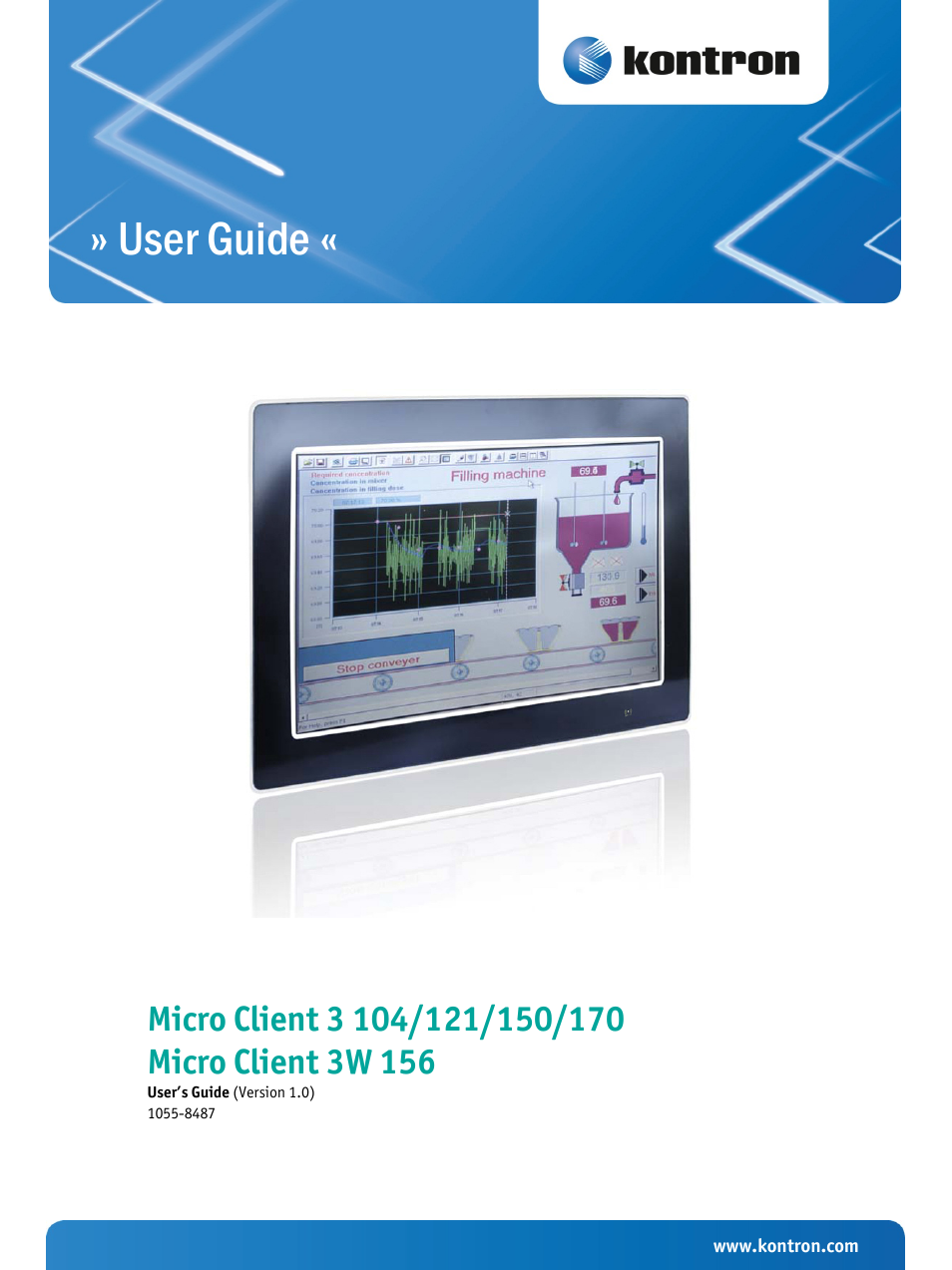 Kontron Micro Client 3 104 User Manual | 63 pages