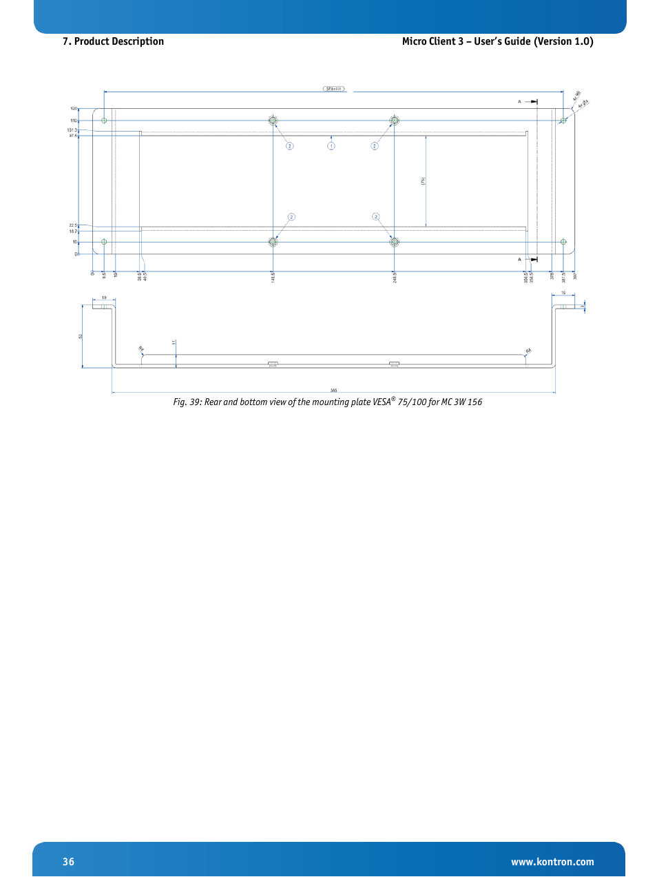 75/100 for mc 3w 156, O fig. 39) | Kontron Micro Client 3 104 User Manual | Page 38 / 63