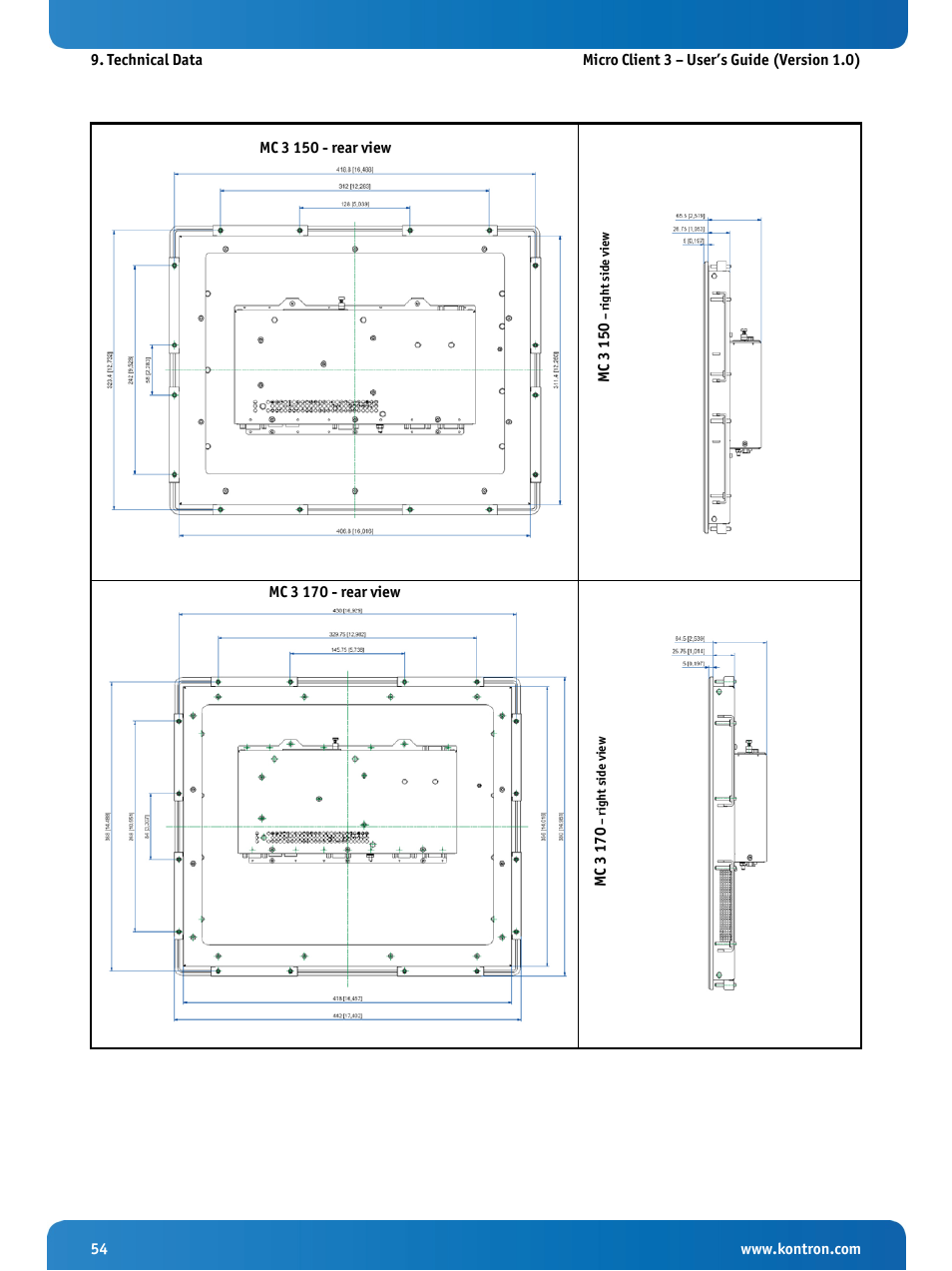 Kontron Micro Client 3 104 User Manual | Page 56 / 63