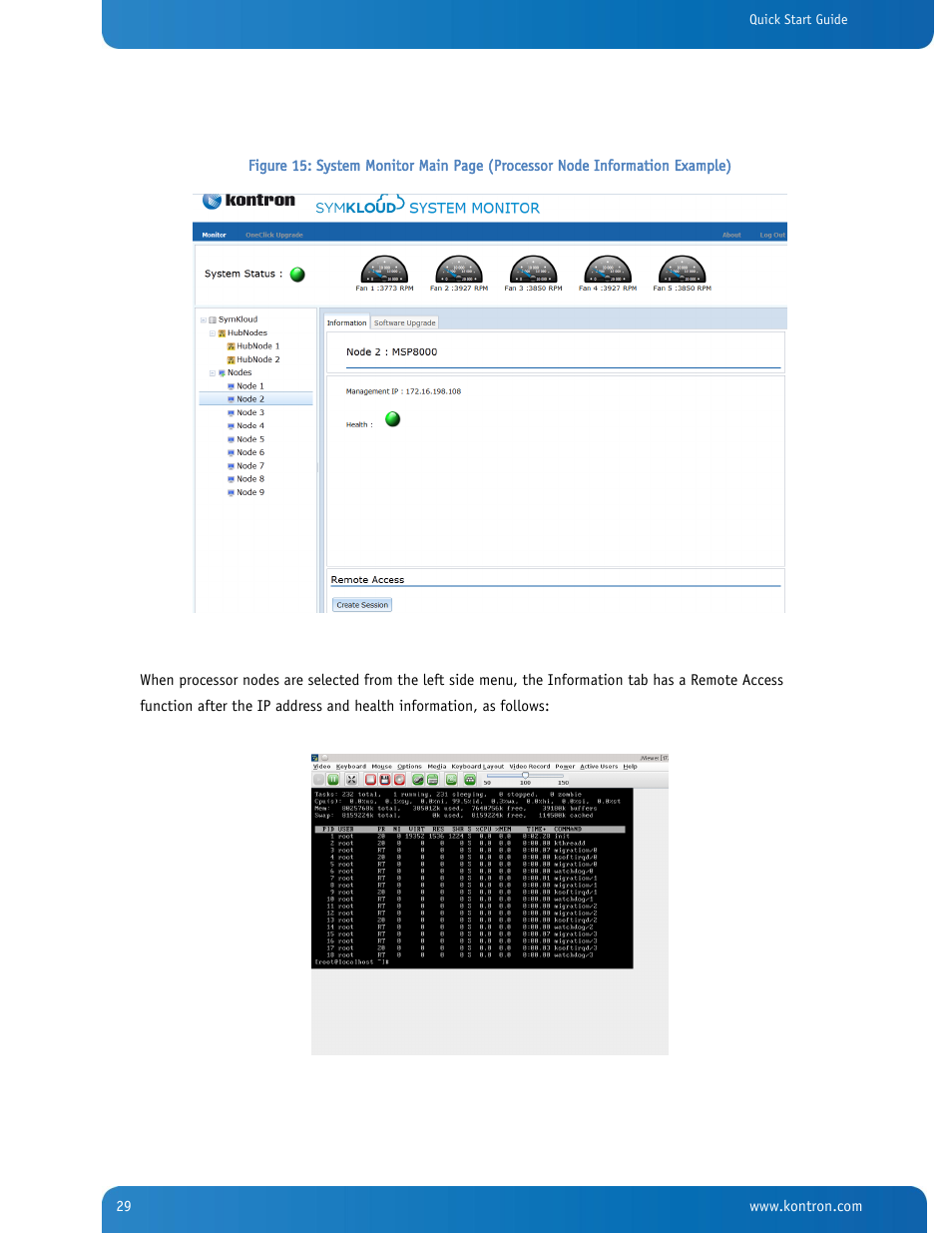 Kontron SYMKLOUD MS2900 Web User Manual | Page 29 / 36
