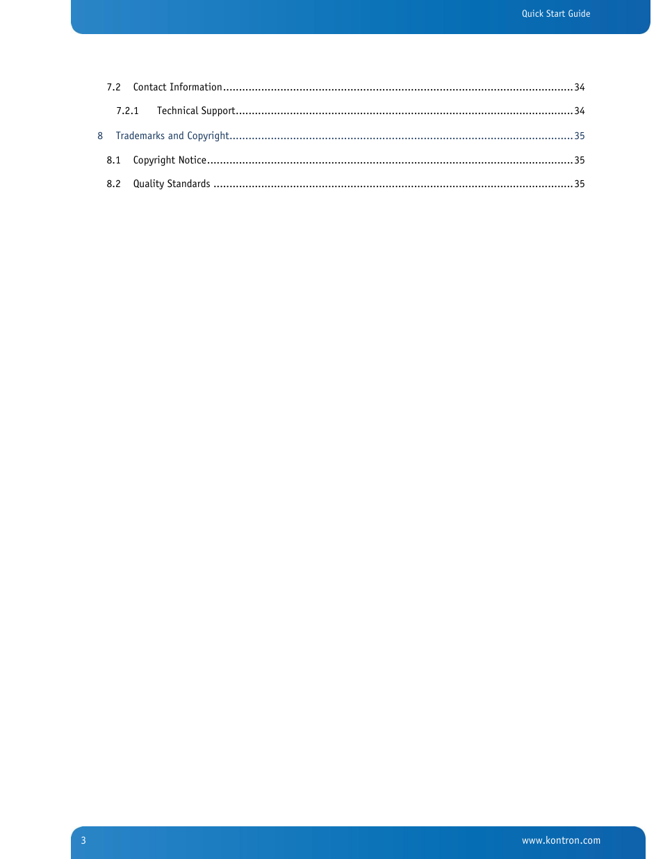 Kontron SYMKLOUD MS2900 Web User Manual | Page 3 / 36