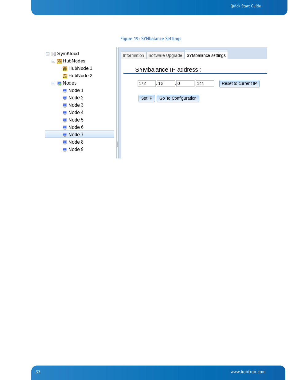 Figure 19: symbalance settings | Kontron SYMKLOUD MS2900 Web User Manual | Page 33 / 36