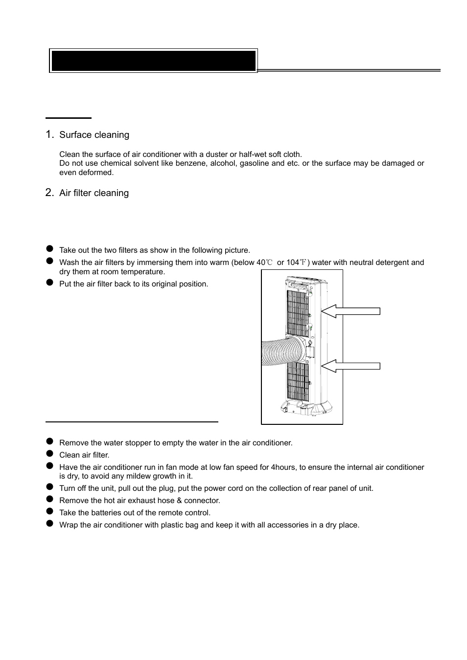 Maintenace | Brada Appliances YPM-06C User Manual | Page 13 / 14