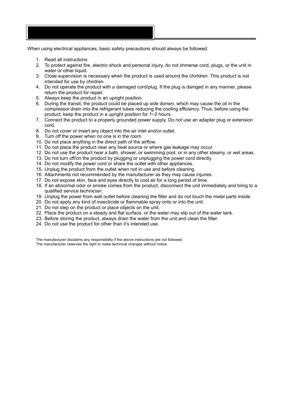 This product is designed for household use only, Important safeguards, Save these instructions | Brada Appliances YPM-06C User Manual | Page 3 / 14