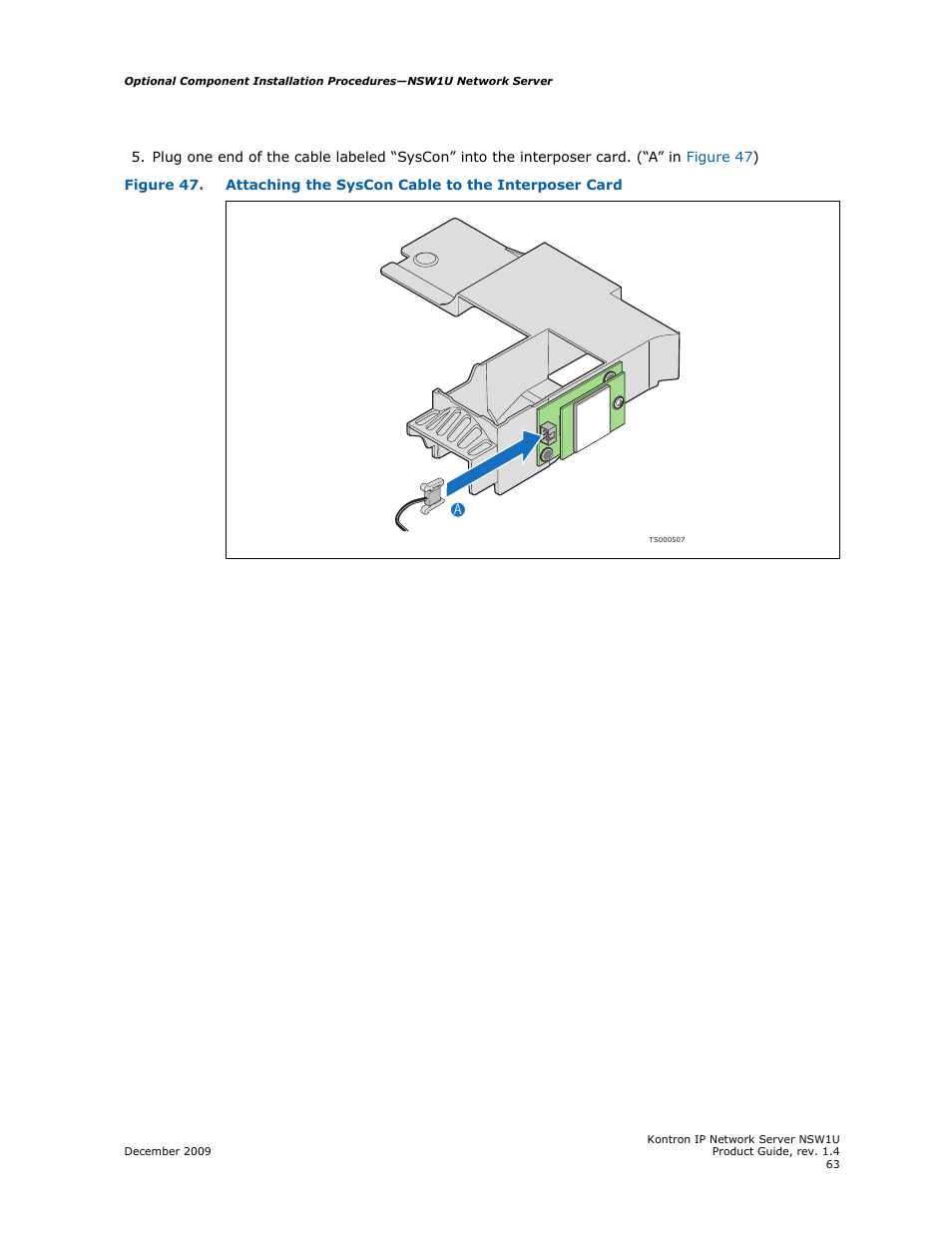 Kontron NSW1U IP Network Server User Manual | Page 63 / 110
