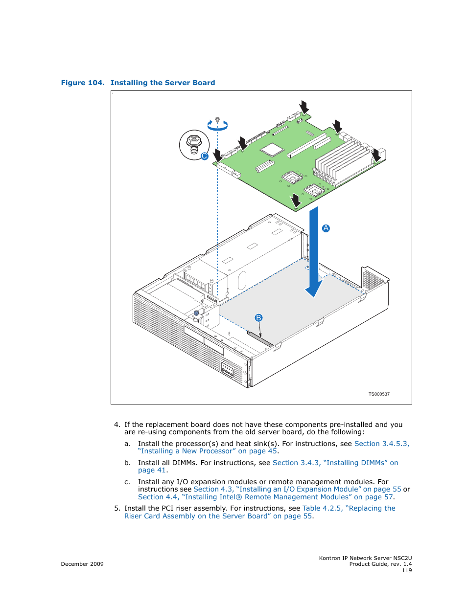 Kontron NSC2U IP Network Server User Manual | Page 119 / 152