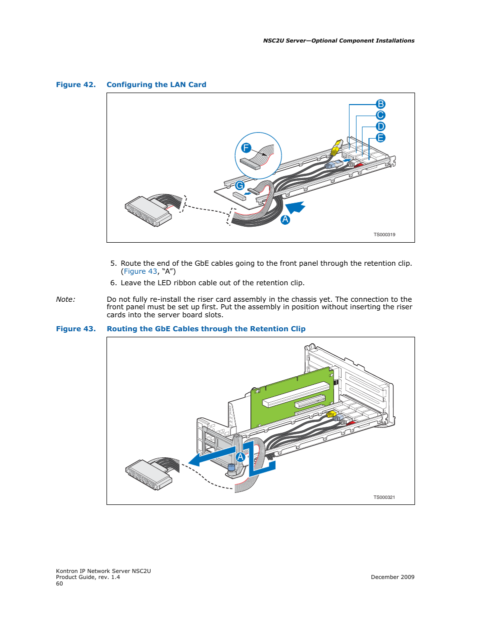 Figure 42, Following order as shown in | Kontron NSC2U IP Network Server User Manual | Page 60 / 152