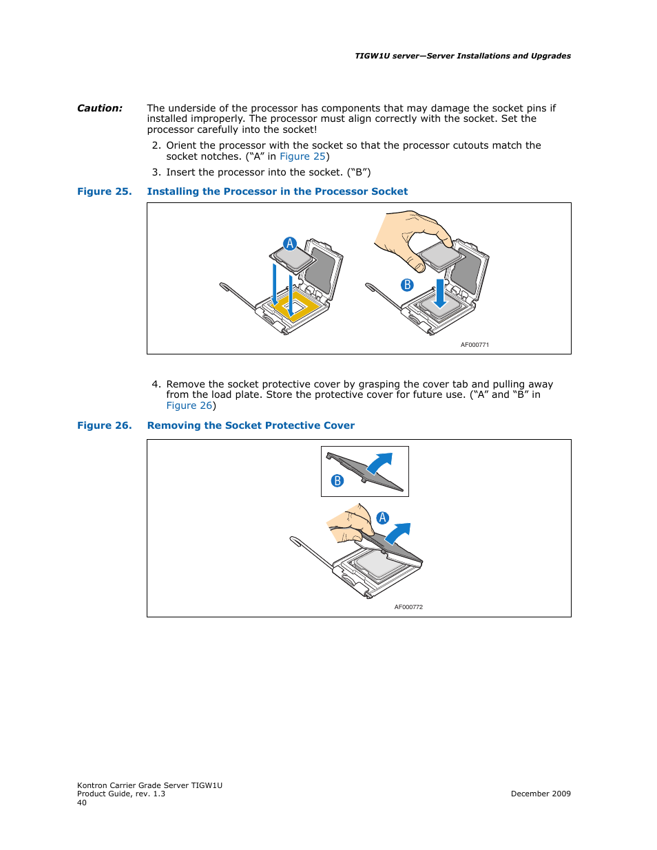 Kontron TIGW1U Carrier Grade Server User Manual | Page 40 / 104