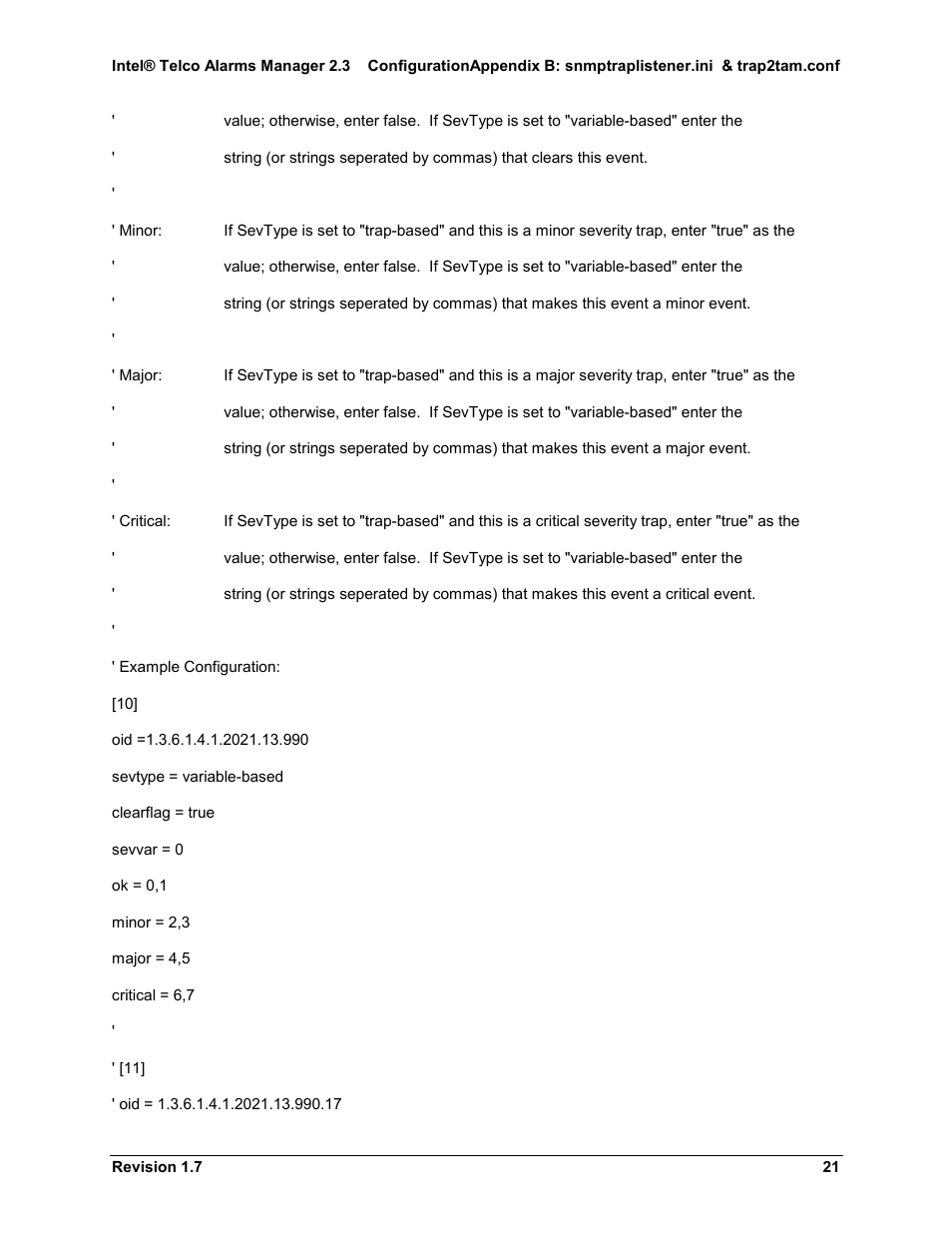 Kontron Telco Alarm Manager User Manual | Page 15 / 16