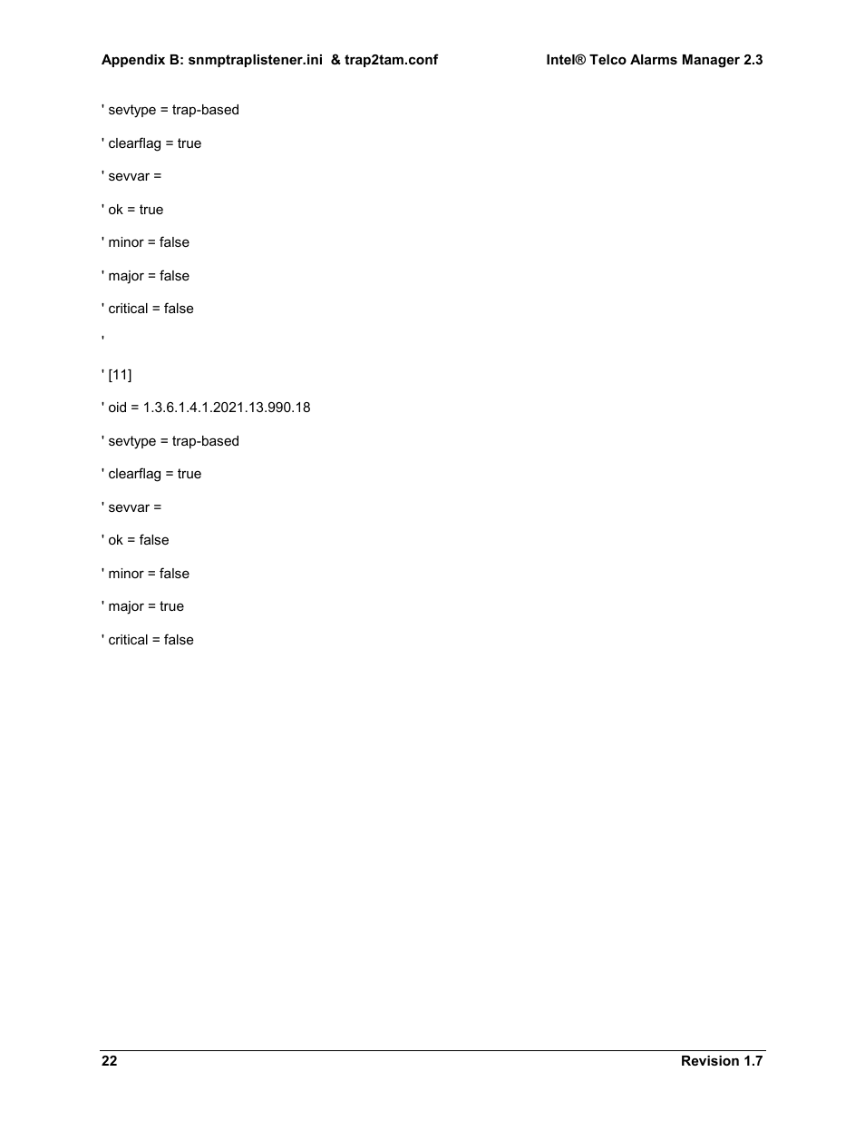 Kontron Telco Alarm Manager User Manual | Page 16 / 16