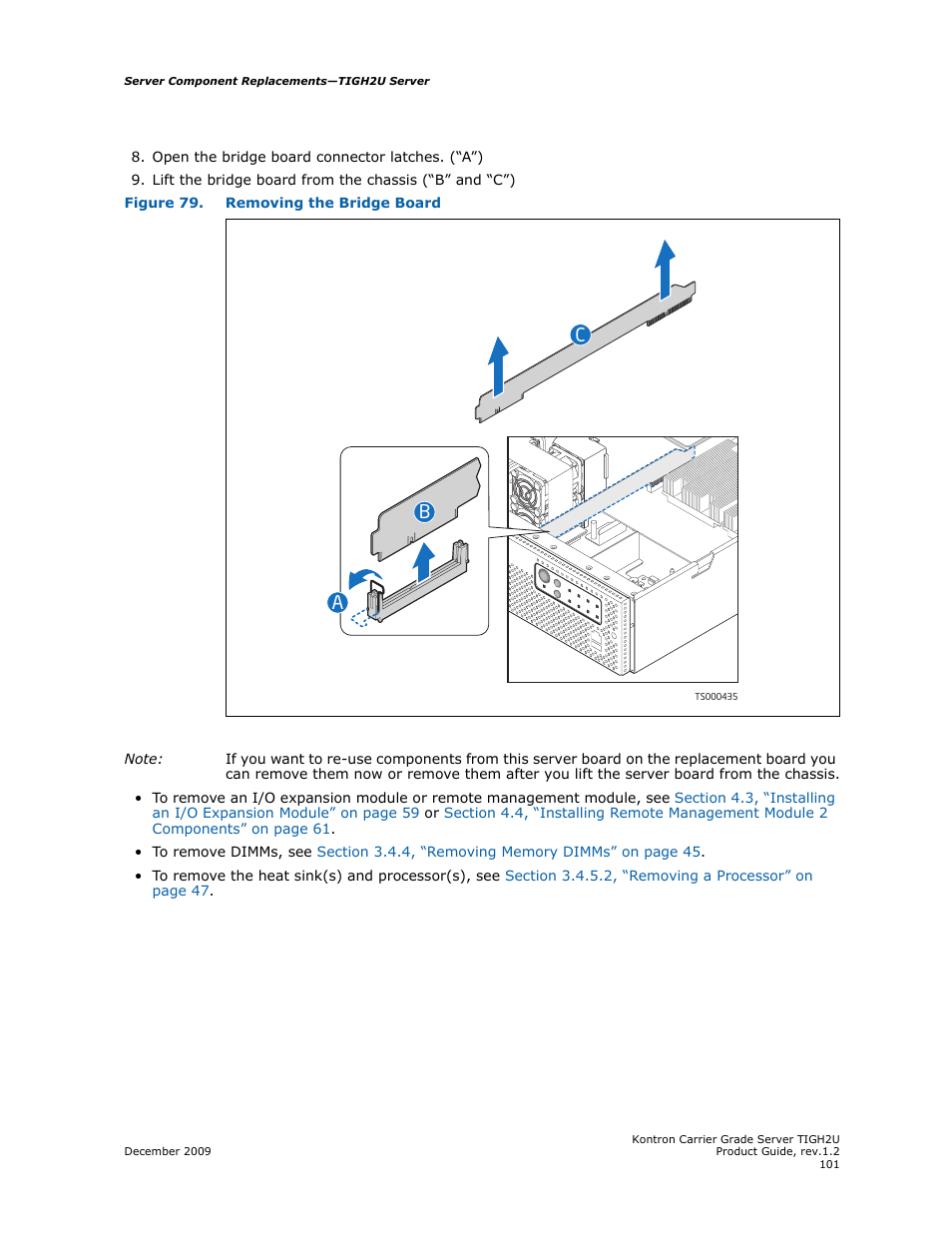 Bc a | Kontron TIGH2U Carrier Grade Server User Manual | Page 101 / 132