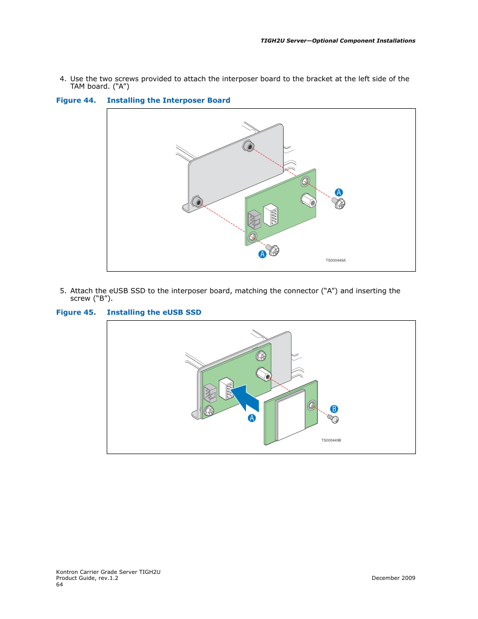 Kontron TIGH2U Carrier Grade Server User Manual | Page 64 / 132
