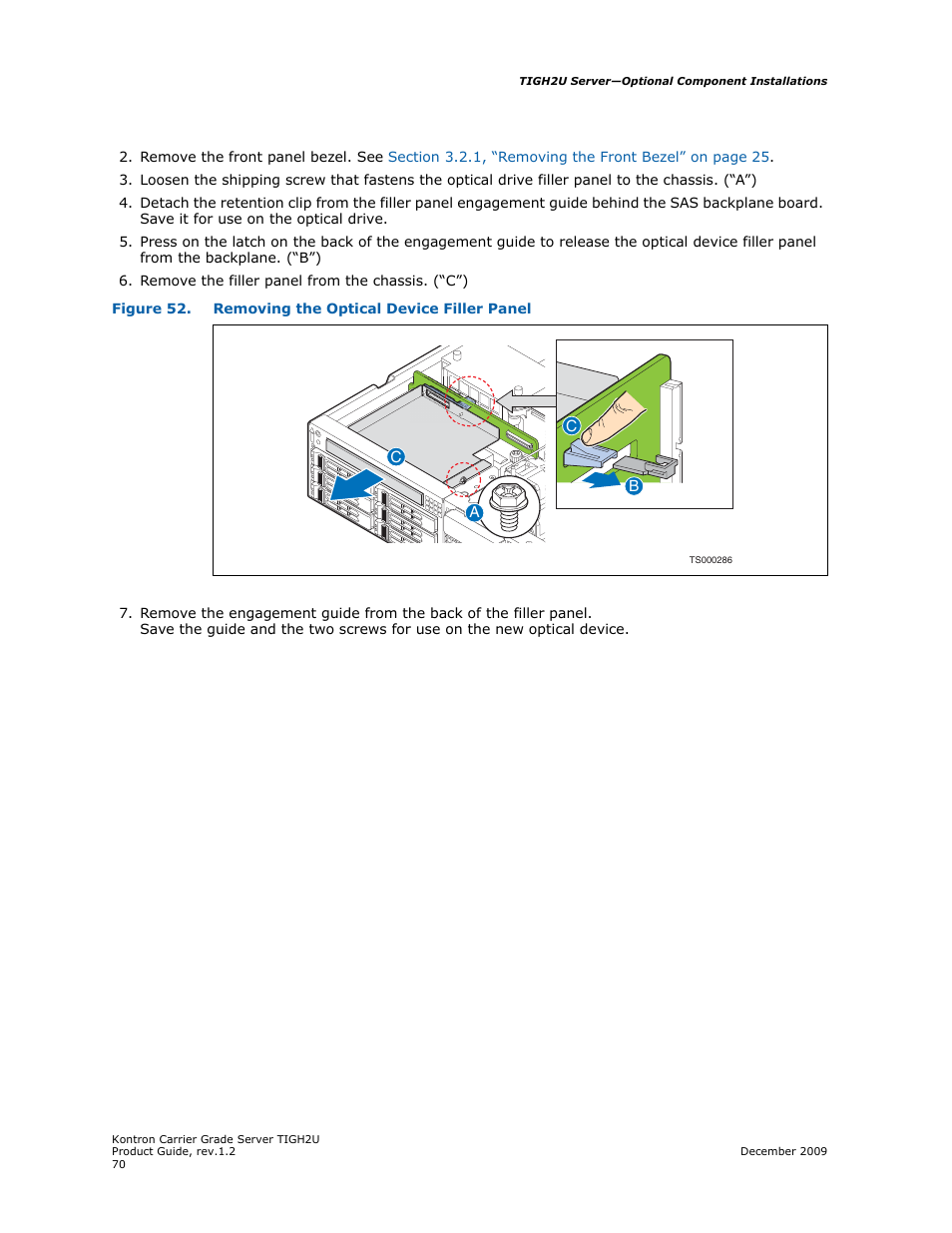 Kontron TIGH2U Carrier Grade Server User Manual | Page 70 / 132