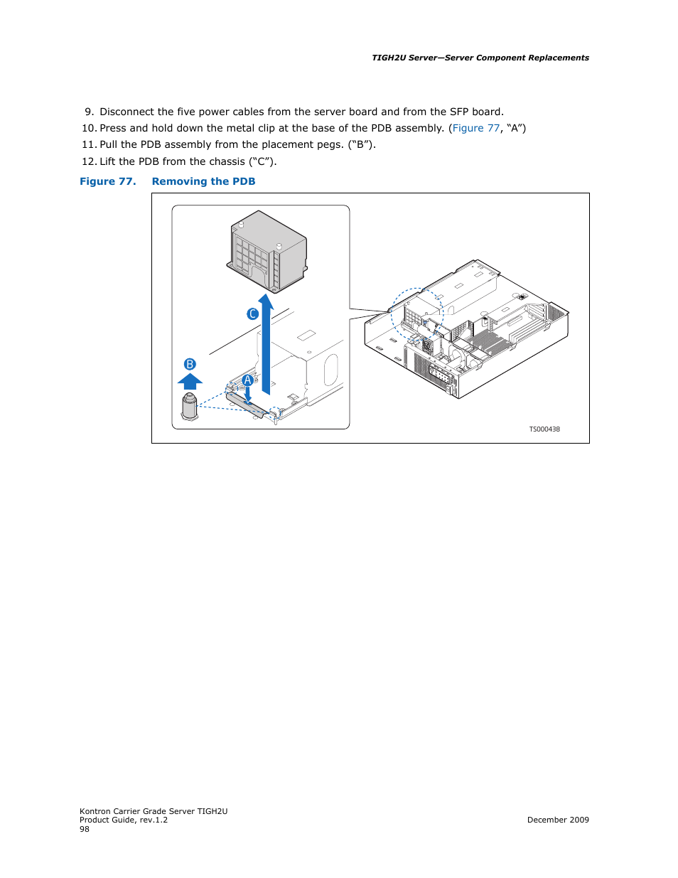 Kontron TIGH2U Carrier Grade Server User Manual | Page 98 / 132