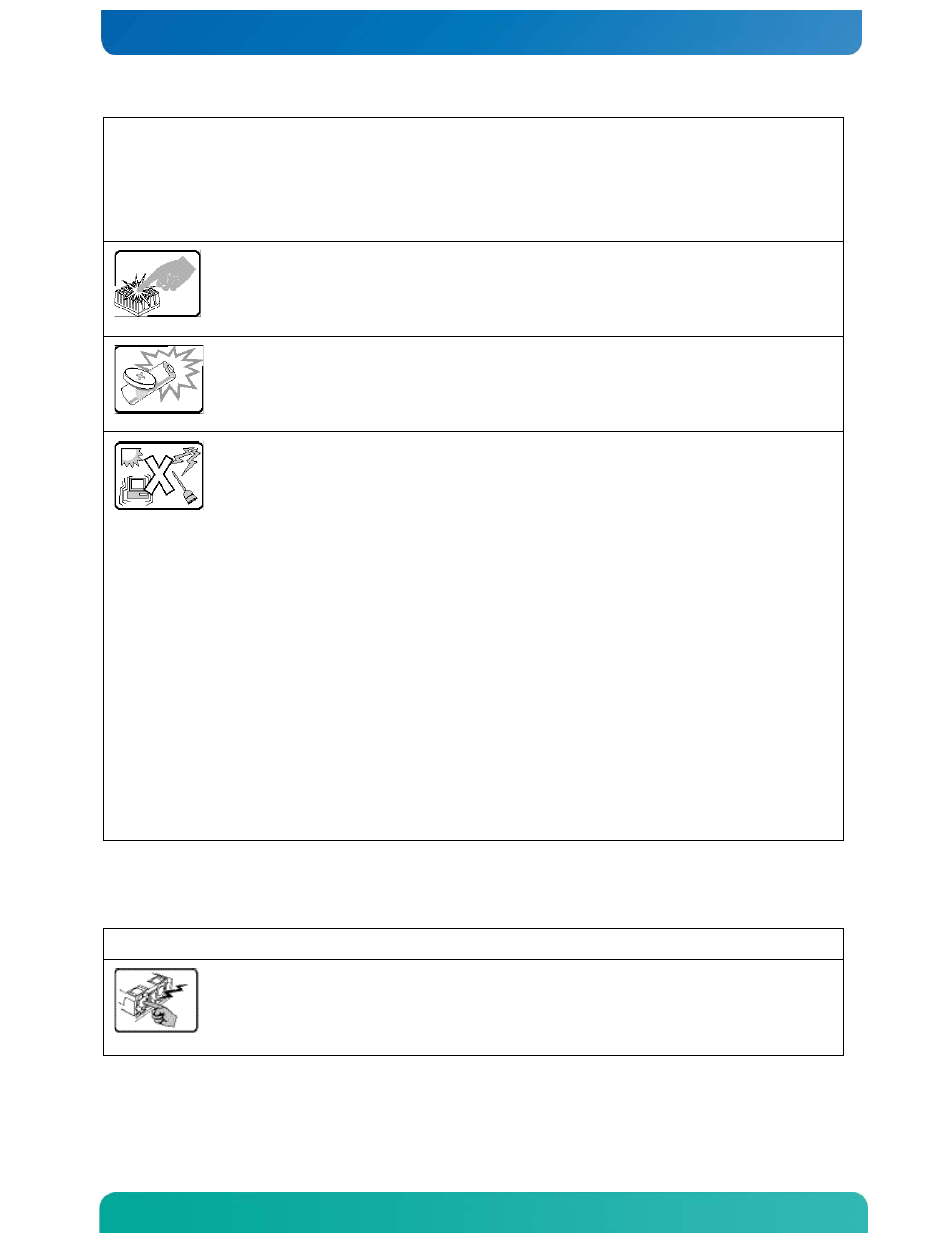 Instrucciones de seguridad importantes | Kontron CG2100 Carrier Grade Server User Manual | Page 101 / 110