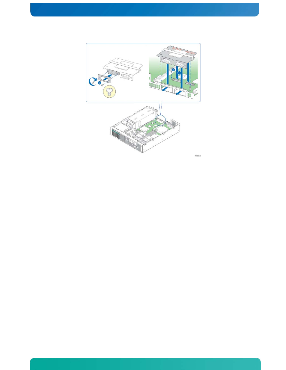 10 installing a remote management module, Figure 44, “a”) | Kontron CG2100 Carrier Grade Server User Manual | Page 52 / 110