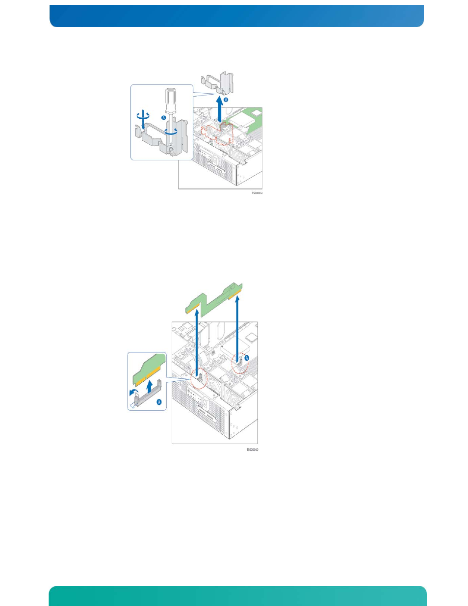 Re-installing the bridge board | Kontron CG2100 Carrier Grade Server User Manual | Page 64 / 110