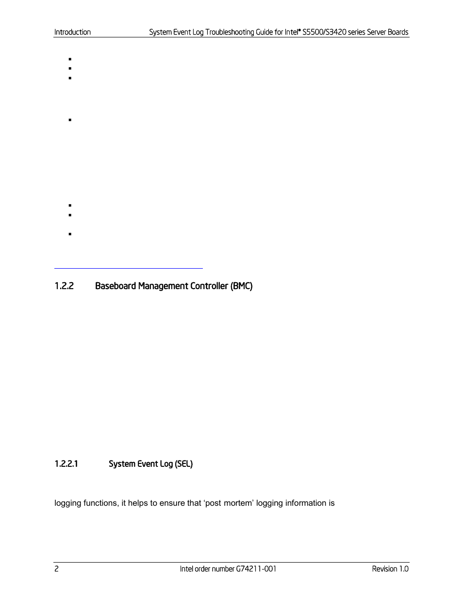 Baseboard management controller (bmc) | Kontron S5500 SEL Troubleshooting User Manual | Page 11 / 114