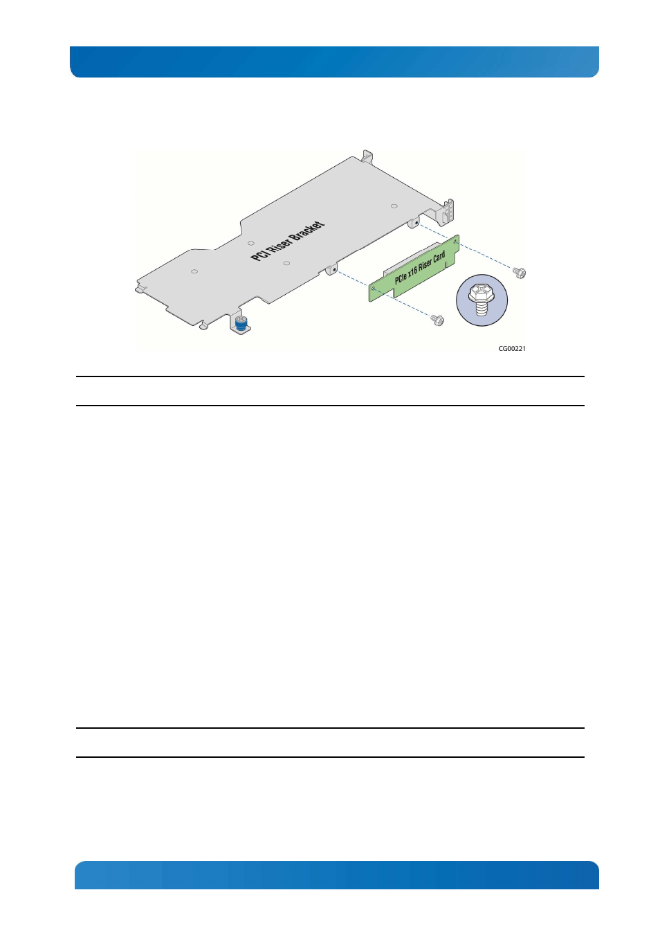 6 installing a pci add-in card | Kontron CG1200 Carrier Grade Server User Manual | Page 56 / 121